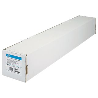 HP C6568B Coated Paper 95 g/m2, 54"/1372 mm x 45.7 m. Бумага  с покрытием, имеет ярко-белую отделку (матовая).;